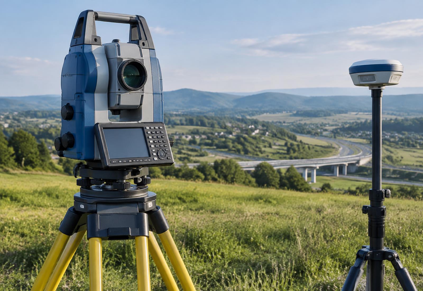 Nowoczesny sprzęt geodezyjny AD-GEO